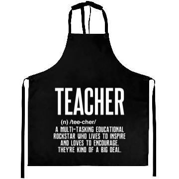 Discover Education Teacher School Funny Aprons
