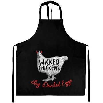 Discover Wicked Chickens Lay Deviled Eggs Aprons