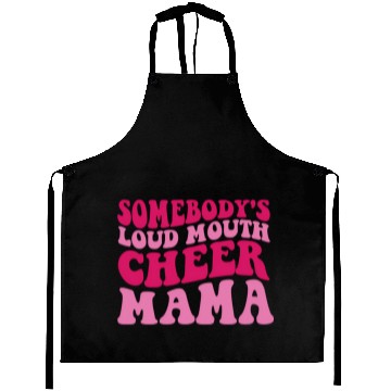 Discover Somebody'S Loud Mouth Cheer Mama Aprons