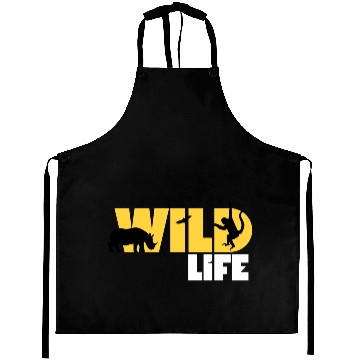 Discover wild life Aprons
