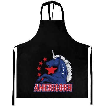 Discover Americorn 4th Of July 1776 Aprons