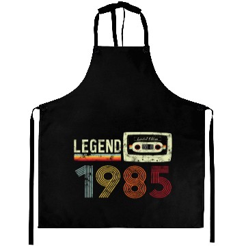 Discover 1985 Geburtstag Vintage Cassette Aprons