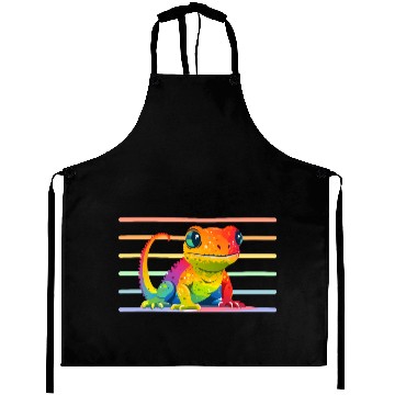 Discover Gay Pride Gecko Aprons