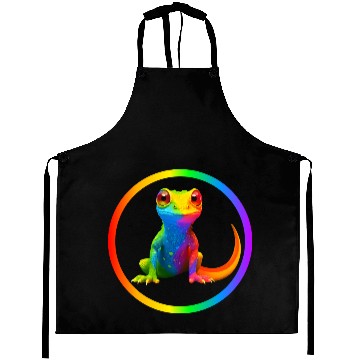 Discover Gay Pride Gecko Aprons