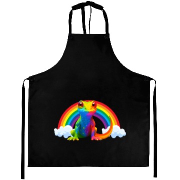 Discover Gay Pride Gecko Aprons