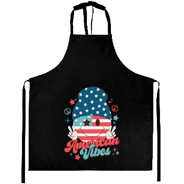 Discover American Vibes, Independence Day Aprons