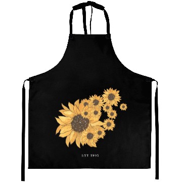 Discover Aesthetic Sunflower Aprons
