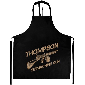 Discover Thompson Submachine Gun | World War 2 Weapon Aprons