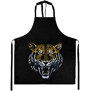 Discover Tribal Tiger Aprons