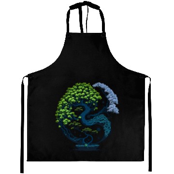 Discover Harmony Unveiled - Yin and Yang Bonsai Aprons