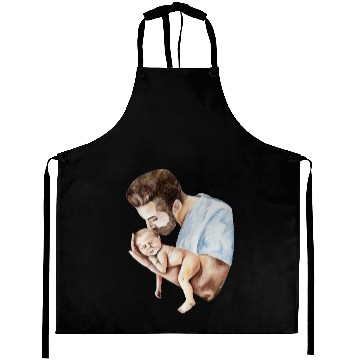 Discover Father's Day Reflections - Heartwarming Art Aprons