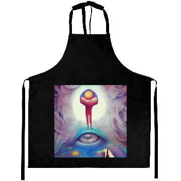 Discover Psychedelic imagination Who am I, where am I? Aprons