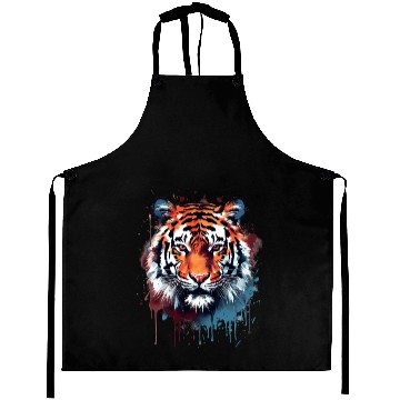 Discover Tiger Design for a Tiger lovers Aprons
