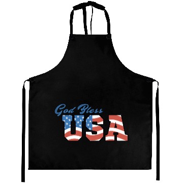 Discover God Bless America Aprons
