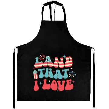 Discover Land That I Love, Independence Day Aprons