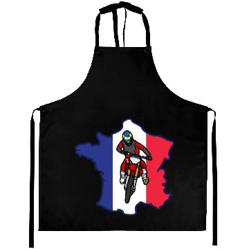 Discover France Drapeau Motocross Aprons