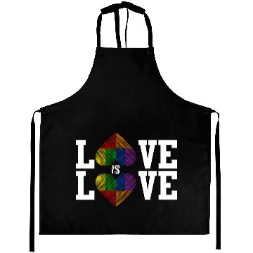 Discover LOVE IS LOVE Aprons