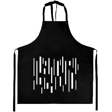 Discover black geometric lines Aprons