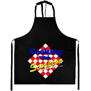 Discover Cooking with Scorpion nature Aprons