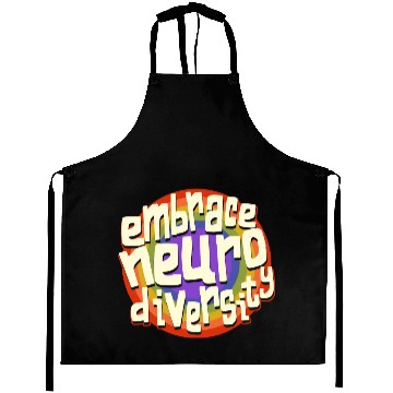 Discover Embrace Neurodiversity Neurodiversity Awareness Aprons