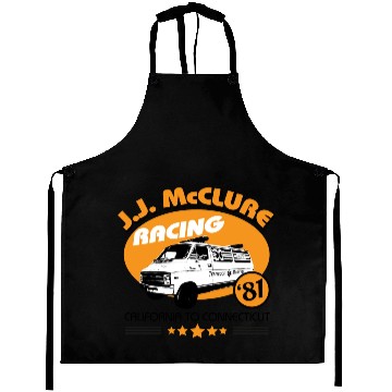 Discover JJ McClure Racing v2 yellow Aprons