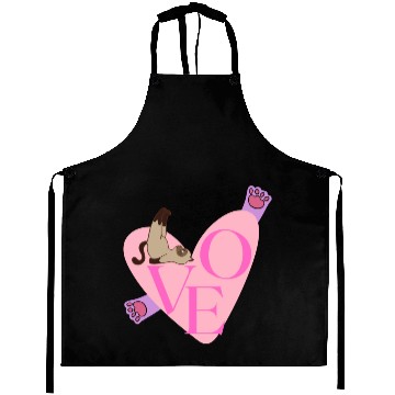 Discover Love Cat nostalgia Aprons