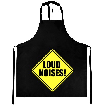 Discover Loud Noises yellow Aprons