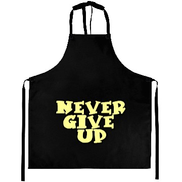 Discover never give up stars Aprons