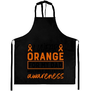Discover I Wear Orange For My Dad Multiples Sclerosis MS Aprons
