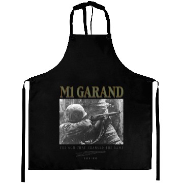 Discover World War 2 Weapon M1 Garand Rifle Aprons