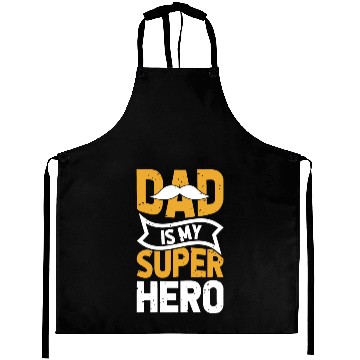 Discover Dad is my Super Hero Aprons