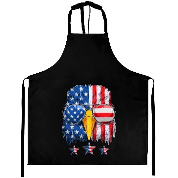 Discover Patriots America Ealge Stars and Stripes US Pride Aprons