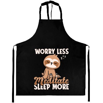 Discover Sloth Lazy Sloth Yoga Aprons