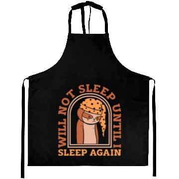 Discover Sloth Funny Sloth Baseball Aprons