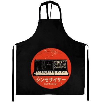 Discover Vintage Japanese Synthesizer Analog Retro design Aprons