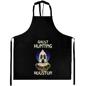 Discover Paranormal Investigator Houston Ghost Hunter Ghost Aprons