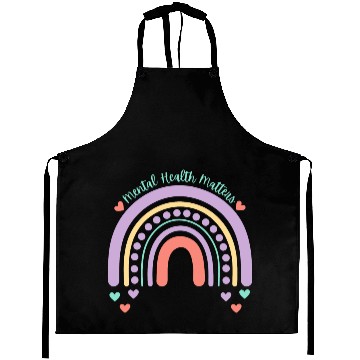Discover Mental Health Matters | Rainbow Peach Candy Aprons