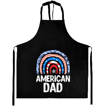 Discover All American Dad Independence Day Party USA Father Aprons
