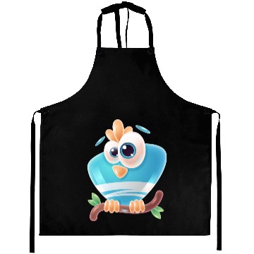 Discover Cute realistic bird Aprons