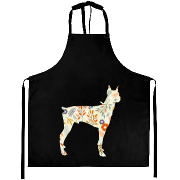 Discover Doberman Flower Aprons