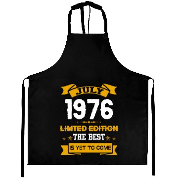 Discover July 1976 Birthday Surprise Aprons