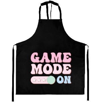 Discover Game Mode On, Happy Game Day Aprons