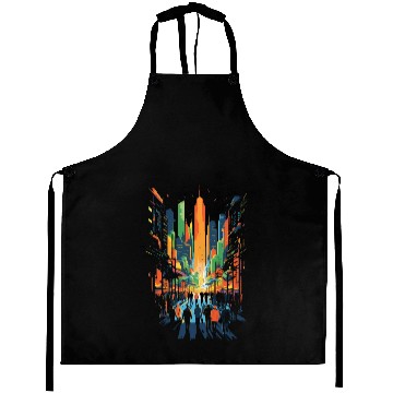 Discover Bustling Harlem Night Aprons