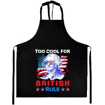 Discover George Washington Too cool for British Rule US Aprons