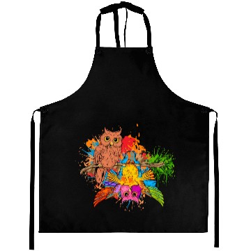 Discover Owl Being DIfferent Aprons