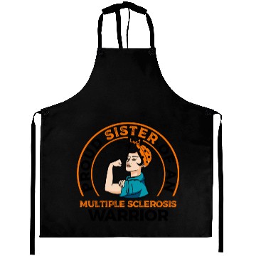 Discover Proud Sister Of An Multiple Sclerosis Awareness Aprons