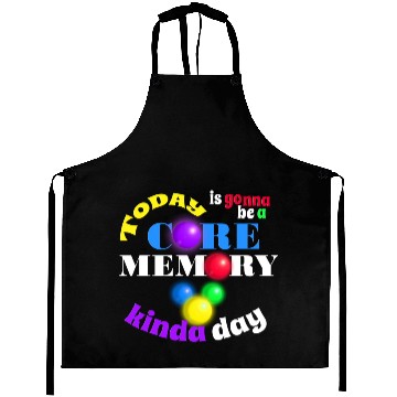 Discover Core Memory Day green Aprons