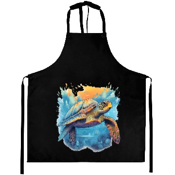 Discover Serene Underwater Turtle Aprons