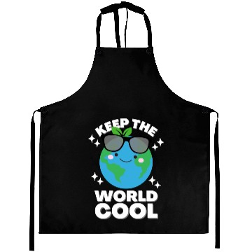 Discover DESIGNKeep The World Cool 80s Aprons