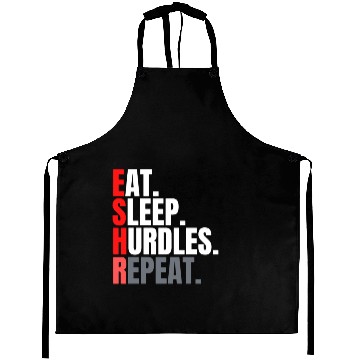 Discover Eat sleep hurdles repeat aesthetic Aprons